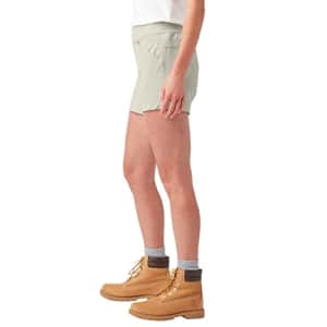 Dickies Women's Temp-iQ Pull-On Shorts, Stone, 6 for $21