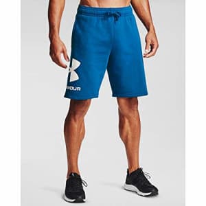 Under Armour Men's Rival Fleece Shorts, Graphite Blue (581)/Onyx White, 4X-Large Tall for $26 Under Armour Men's Rival Fleece Shorts, Graphite Blue (581)/Onyx White, 4X-Large Tall for $26