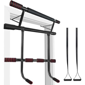 Britfit Doorway Pullup Bar and Dip Station for $38 Britfit Doorway Pullup Bar and Dip Station for $38