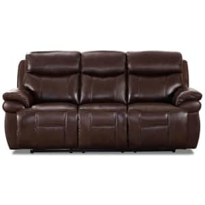 Hydeline Springdale Top Grain Leather Power Reclining Sofa for $1,905