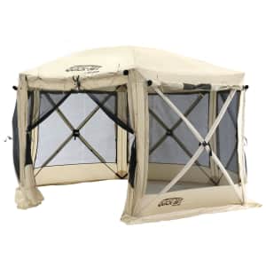 Clam 12.5 x 12.5-Foot Portable Canopy Shelter for $320 Clam 12.5 x 12.5-Foot Portable Canopy Shelter for $320