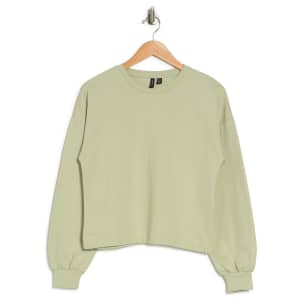 Vero Moda Women's Camen Dolman Crop Sweatshirt for $7 Vero Moda Women's Camen Dolman Crop Sweatshirt for $7