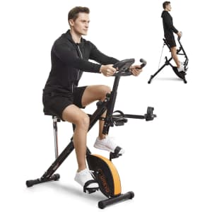 Urevo 3-in-1 Stationary Exercise Bike for $160 Urevo 3-in-1 Stationary Exercise Bike for $160