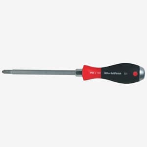 Wiha Tools Wiha 53110 Phillips Screwdriver with SoftFinish Handle and Solid Metal Cap, 1 x 80mm for $14