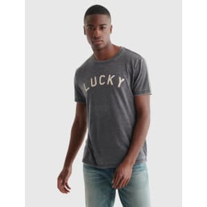 Men's and Women's T-shirts at Lucky Brand: for $10 to $20 Men's and Women's T-shirts at Lucky Brand: for $10 to $20