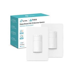 Kasa Smart Motion Sensor Switch, Dimmer Light Switch, Single Pole, Needs Neutral Wire, 2.4GHz for $55