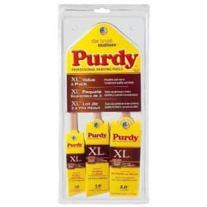 Purdy Paint Brush Value Pack Professional Grade All Paints 3 Piece 1 " for $36