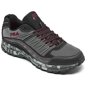 Fila Men's Evergrand Trail Running Sneakers for $30 Fila Men's Evergrand Trail Running Sneakers for $30