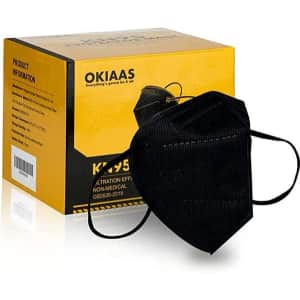 Okiaas Face Mask 25-Pack for $11 Okiaas Face Mask 25-Pack for $11