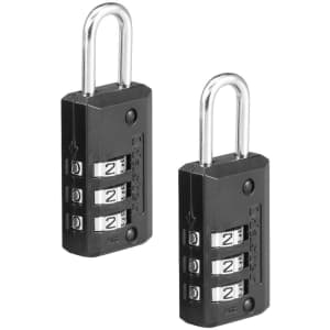 Master Lock Combination Lock 2-Pack for $11