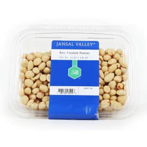 Jansal Valley 1-lb. Raw Unsalted Peanuts for $3 Jansal Valley 1-lb. Raw Unsalted Peanuts for $3