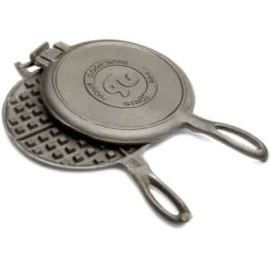 Rome Industries Old Fashioned Waffle Cast Iron, Black for $43