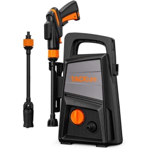 Tacklife 1,500-PSI 1.3 GPM Electric Pressure Washer for $65 Tacklife 1,500-PSI 1.3 GPM Electric Pressure Washer for $65