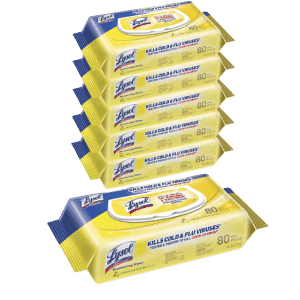 Lysol Disinfectant Handi-Pack Wipes 480 Count 6-Pack for $12
