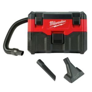 Milwaukee M18 18V 2-Gallon Wet/Dry Vacuum (No Battery) for $108 in cart Milwaukee M18 18V 2-Gallon Wet/Dry Vacuum (No Battery) for $108 in cart