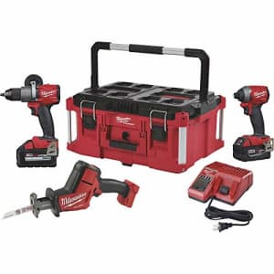 Milwaukee 2997-23PO M18 FUEL 3 Tool Combo PACKOUT Kit for $699