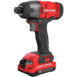 Craftsman V20 20V Cordless 1/4" Impact Driver Kit for $60 for members Craftsman V20 20V Cordless 1/4" Impact Driver Kit for $60 for members