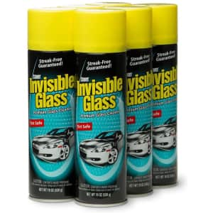 Invisible Glass Premium Glass Cleaner 6-Pack for $21