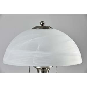 Adesso 4050-15 Lexington 22.5" Table Lamp Lighting Fixture with Walnut Wood Body, Smart Switch for $110