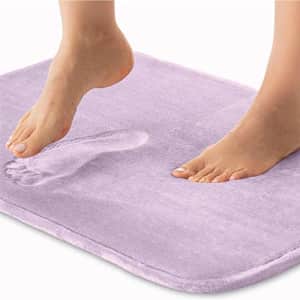 Gorilla Grip Thick Memory Foam Bath Rug, Soft Absorbent Luxury Mats, Plush Velvet Topside, Machine for $10 Gorilla Grip Thick Memory Foam Bath Rug, Soft Absorbent Luxury Mats, Plush Velvet Topside, Machine for $10