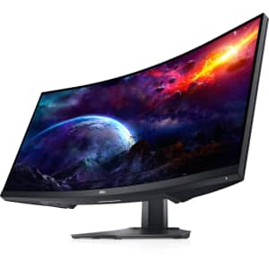 Dell 34" Ultrawide 1440p Curved 144Hz AMD FreeSync Gaming Monitor for $390