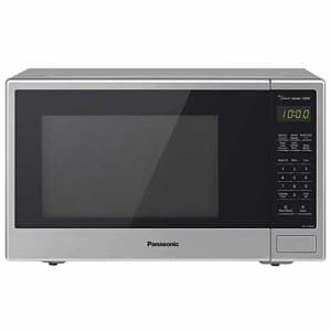Panasonic Microwave Oven NN-SU696S Stainless Steel Countertop/Built-In with Inverter Technology and for $121