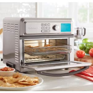 Cuisinart 1,800W 0.6-Cu. Ft. Digital AirFryer Toaster Oven for $120 Cuisinart 1,800W 0.6-Cu. Ft. Digital AirFryer Toaster Oven for $120
