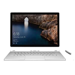 Microsoft Surface Book PA9-00001 13.5-Inch Multi-Touch 2-in-1 Notebook (Intel Core i7-6600U for $1,299 Microsoft Surface Book PA9-00001 13.5-Inch Multi-Touch 2-in-1 Notebook (Intel Core i7-6600U for $1,299