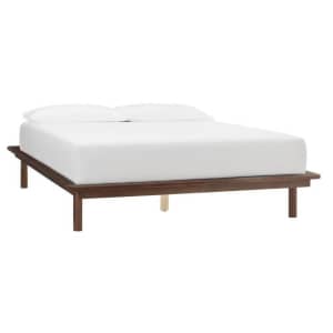 StyleWell Banwick Solid Wood Queen Platform Bed for $115 StyleWell Banwick Solid Wood Queen Platform Bed for $115