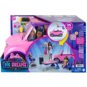 Barbie Big City Big Dreams Transforming Vehicle Playset for $20