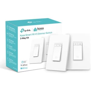 TP-Link Kasa Smart WiFi Dimmer Switch 3-Way Kit for $40