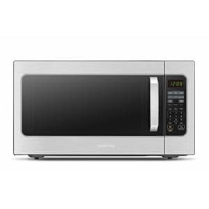 Toshiba ML2-EM62P(SS) Microwave Oven with Built-in Humidity Sensor, 6 Automatic Preset Menus, ECO for $200