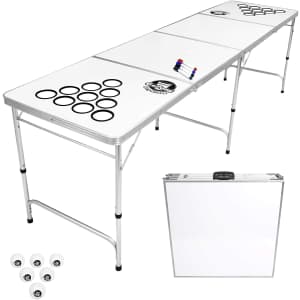 GoPong 8-Foot Dry Erase Beer Pong Table for $72 GoPong 8-Foot Dry Erase Beer Pong Table for $72