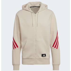 adidas Men's Future Icons 3-Stripes Full-Zip Hoodie for $42