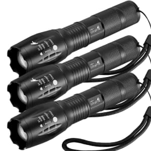UltraFire X800 CREE LED Flashlight 3-Pack for $13 UltraFire X800 CREE LED Flashlight 3-Pack for $13