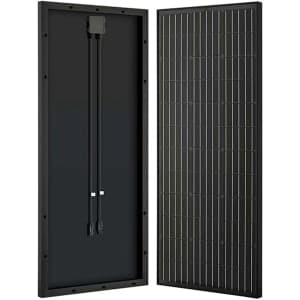 100W 12V Monocrystalline Solar Panel for $100