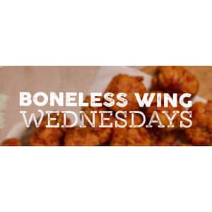 Beef O' Bradys Boneless Wings: Buy 1 portion, get 2nd portion free