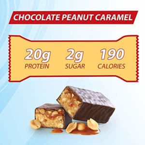 Pure Protein--High Protein Bar Chocolate Peanut Caramel--Protein Bars--20 Grams of Protein per for $16