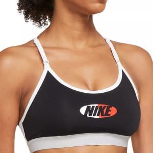 Nike Women's Dri-Fit Indy Colorblocked Sports Bra for $16