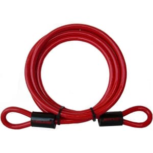 The Club 10-Foot Woven Steel Cable Lock for $15 The Club 10-Foot Woven Steel Cable Lock for $15