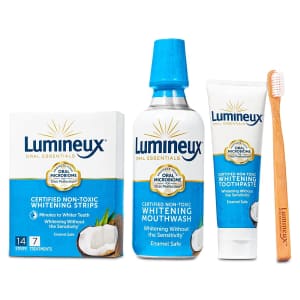 Lumineux Teeth Whitening Kit for $31 via Sub & Save