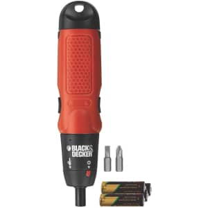 Black + Decker Cordless Screwdriver for $11 Black + Decker Cordless Screwdriver for $11