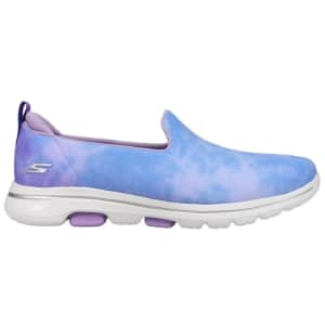Skechers Women's GOwalk 5 Chroma Tie-Dye Walking Shoes for $36 Skechers Women's GOwalk 5 Chroma Tie-Dye Walking Shoes for $36