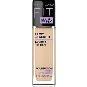 Maybelline New York Fit Me Dewy + Smooth Foundation Makeup for $3 Maybelline New York Fit Me Dewy + Smooth Foundation Makeup for $3