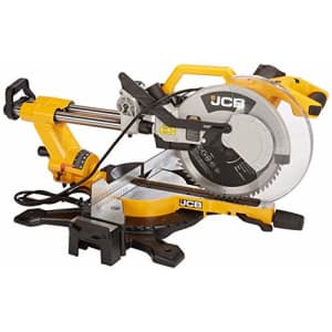 JCB Tools - JCB 12" Sliding Double Bevel Cut 120V Miter Saw Power Tool | Electric Powered Saw | For for $275