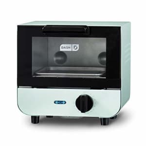 Dash DMTO100GBAQ04 Mini Toaster Oven Cooker for Bread, Bagels, Cookies, Pizza, Paninis & More with for $52 Dash DMTO100GBAQ04 Mini Toaster Oven Cooker for Bread, Bagels, Cookies, Pizza, Paninis & More with for $52