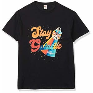 Star Wars Men's T-Shirt, BLACK, xxxxx-large for $8