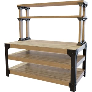 2x4basics Custom Workbench Kit w/ ShelfLinks System for $47 2x4basics Custom Workbench Kit w/ ShelfLinks System for $47
