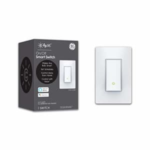 C by GE On/Off 4-Wire Paddle Style Smart Switch - Works with Alexa + Google Home Without Hub, for $21