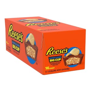 Reese's Big Cup Milk Chocolate Peanut Butter w/ Potato Chips 16-Pack for $13